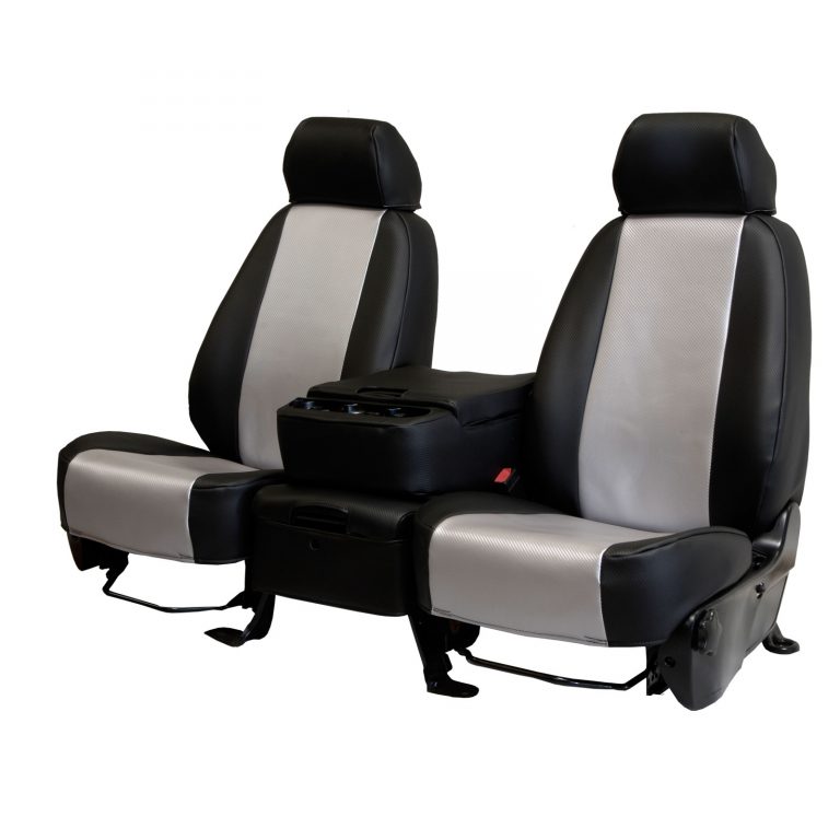 Carbon Fiber Seat Covers. Sporty Carbon Fiber Car/Truck Seat Cover.