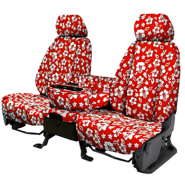 Hawaiian Seat Cover Red 32NA