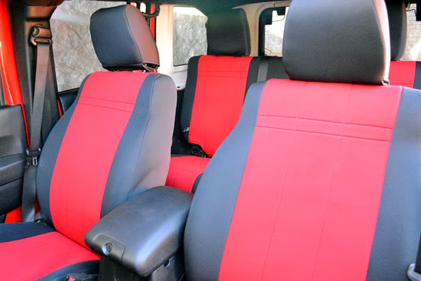 Totally Covers Fits 2011-2018 Jeep Wrangler JK Seat Covers: Black & Hot Pink 2012 2013 2014 2015 2016 2017 2-Door/4-Door Complete Back Solid/Split Bench 23 Colors Full Set: Front & Rear 