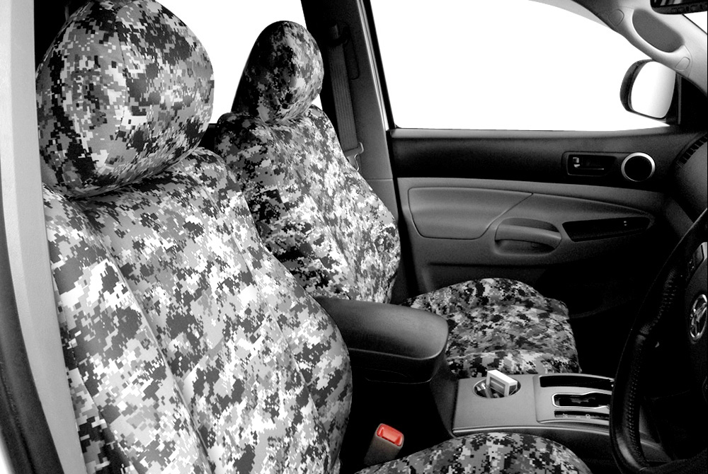 Caltrend Introduces Tough Camo Rugged Seat Covers - White Realtree Camo Seat Covers