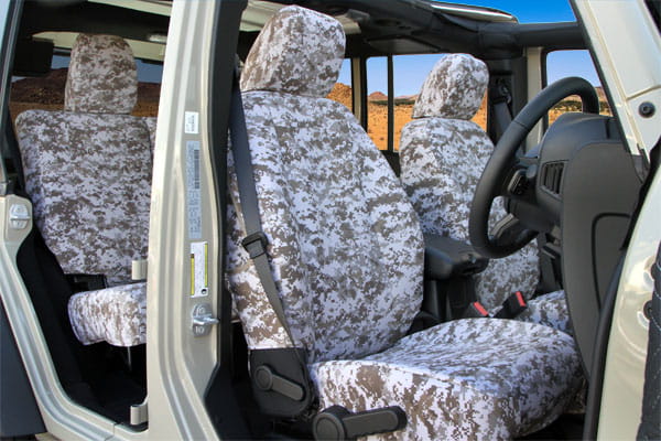 Digital Camo Seat Covers Cars Trucks Suvs Usa Made Free - Camouflage Seat Covers For Jeep Wrangler