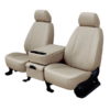 Faux Leather Seat Cover Sandstone