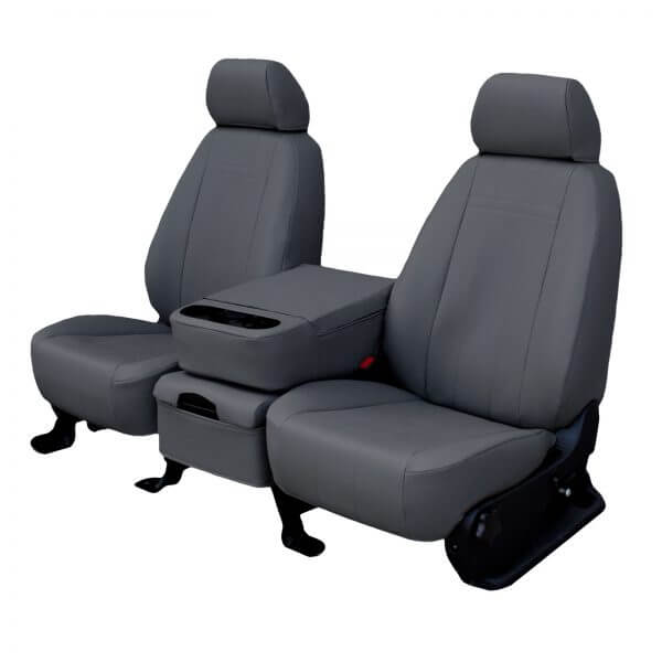 Imitation Leather Seat Cover Gray