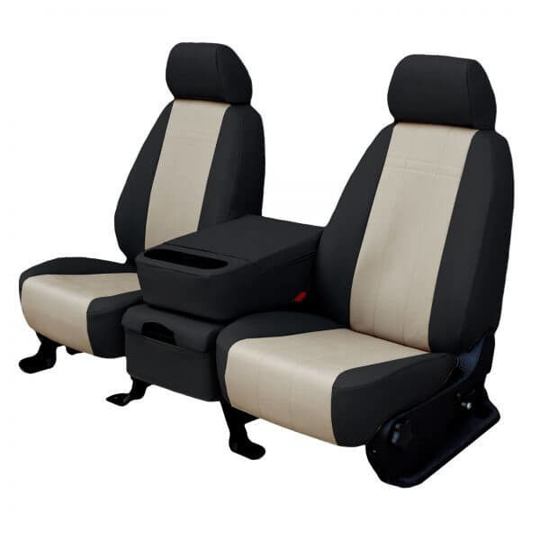 AutoTrends Faux Leather Complete Seat Cover Set for Back Bench