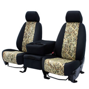 Chevy Camaro Leather Mossy Oak Camouflage Seat Covers