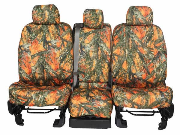 TRUETIMBER Seat Covers. Camo Bench Seat Cover by True Timber.