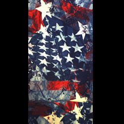 Black w/ Stars and Stripes