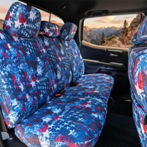 American Flag Seat Covers