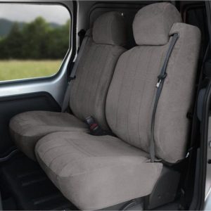 Chevy C5500 Kodiak Leather O.E Velour Seat Covers