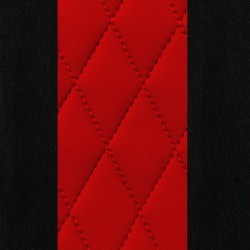 Black w/ Red