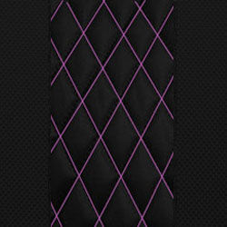 Black w/ Pink Stitching