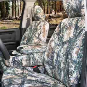 Chevy Camaro Leather Truetimber Camouflage Seat Covers