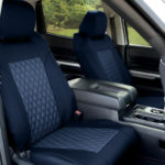 Blue Trim & Blue Quilted seat covers Insert