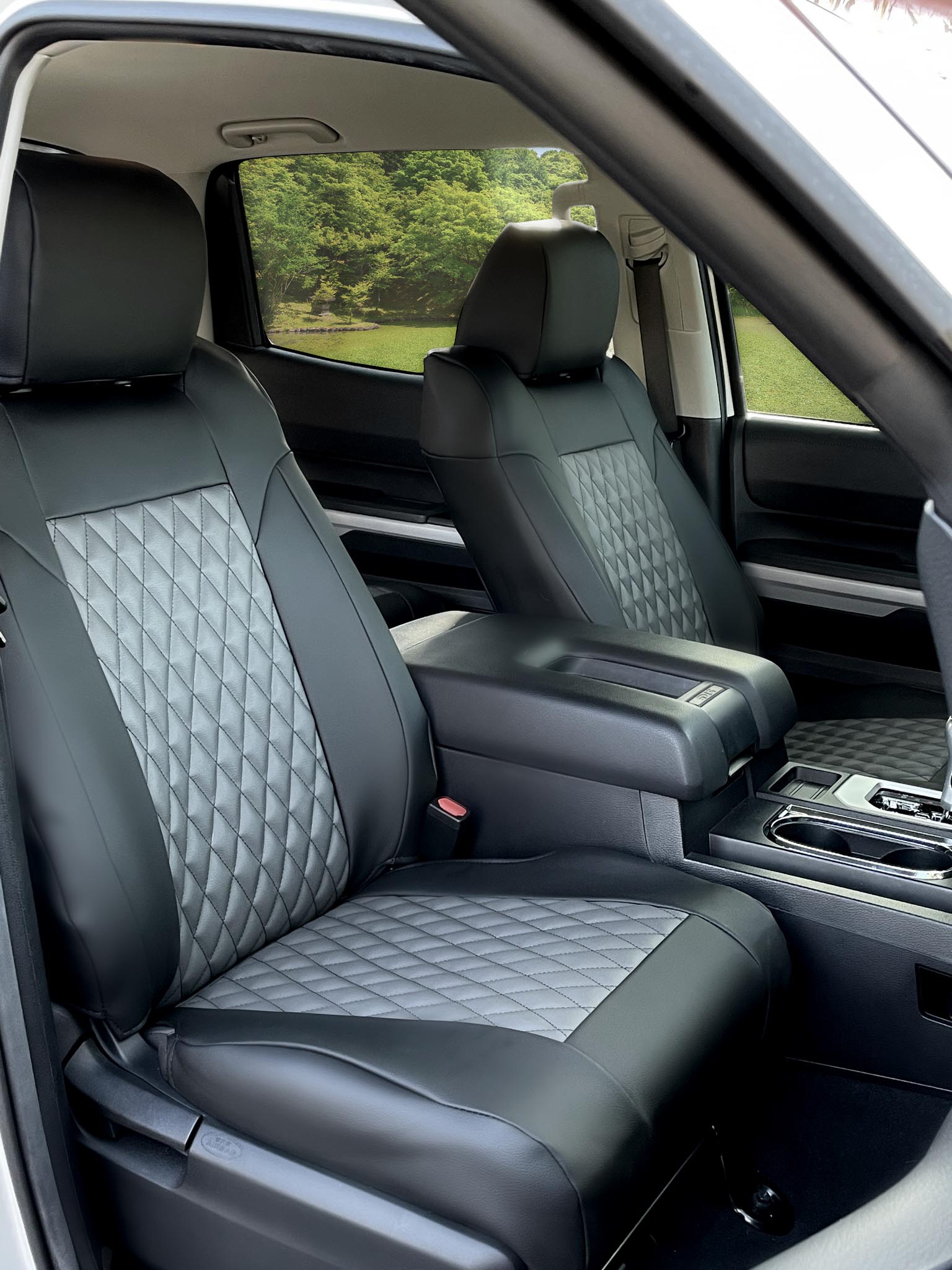 Quilted Seat Covers. Diamond Quilted Car/Truck Seat Cover.