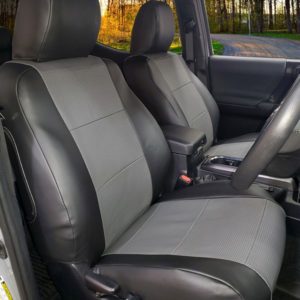 Chevy C5500 Kodiak Leather Retro Weave Seat Covers