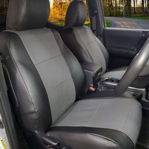 Chevy Silverado 2500 HD Leather Retro Weave Seat Covers