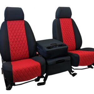 Chevy C2500 Suburban Leather Neoprene Diamond Quilted Seat Covers