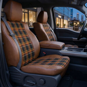 Plaid Seat Covers
