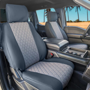 Chevy City Express Leather Neoprene Diamond Quilted Seat Covers