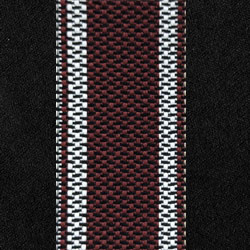 Black w/ Burgandy