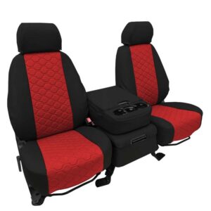 Faux Leather Honeycomb Quilted Seat Covers
