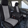 custom seat covers cordura diamond charcoal