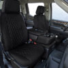 custom seat covers cordura diamond black