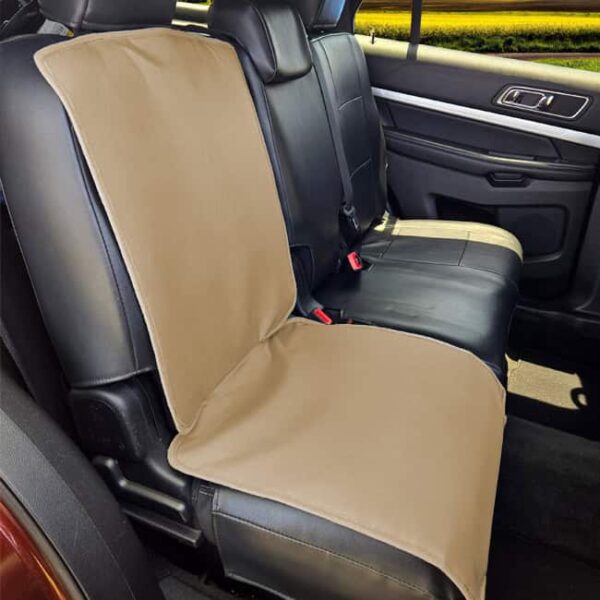 Child Car Seat Protector Beige