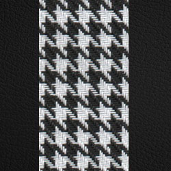 Black w/ White