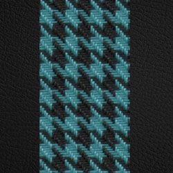 Black w/ Blue