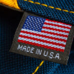 close-up stitching of American made seat covers