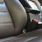 Heated car seats with custom seat covers installed safely