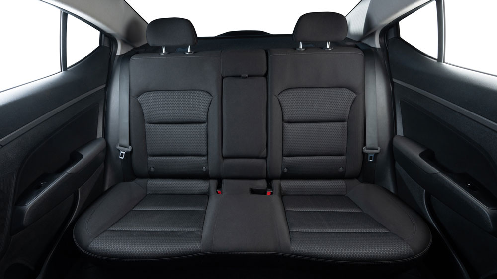 Waterproof car seat covers installed in a daily driver vehicle interior
