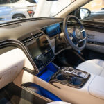 Custom fit seat covers installed in Hyundai Tucson interior