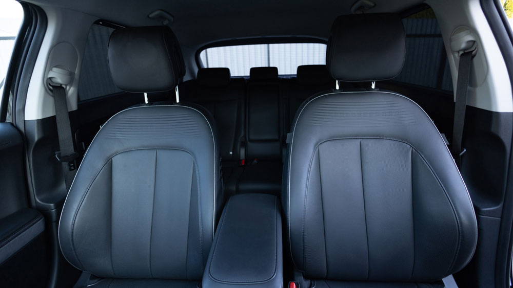 Waterproof car seat covers installed in a daily driver vehicle interior